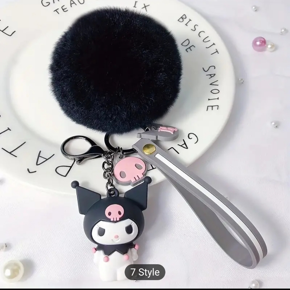 🆕️ NWT Kuromi Keychain Sanrio